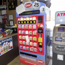 We have an Ohio Instant Lottery scratch-off machine