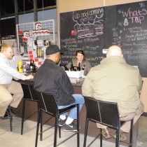 People enjoying one our our Beer, Wine, and Liquor Tastings